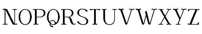 Cortexo Font UPPERCASE