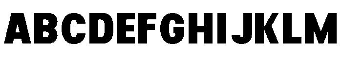Corva Black Font UPPERCASE