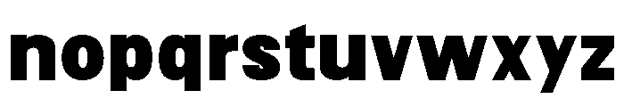 Corva Black Font LOWERCASE