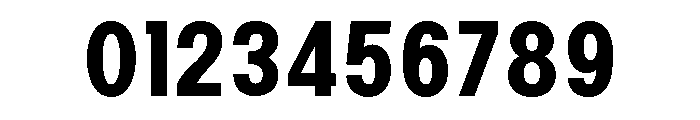 Corva Bold Font OTHER CHARS