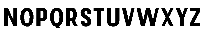 Corva Bold Font UPPERCASE