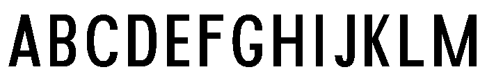 Corva Medium Font UPPERCASE
