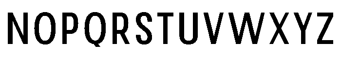 Corva Medium Font UPPERCASE