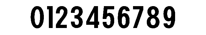 Corva Semi Bold Font OTHER CHARS