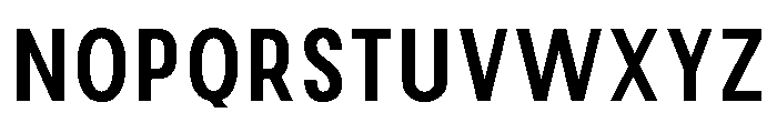 Corva Semi Bold Font UPPERCASE