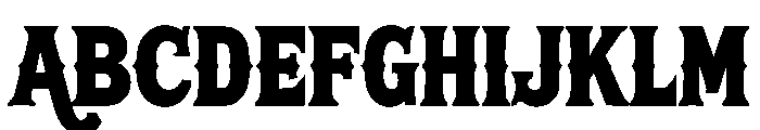 Corvellan Font UPPERCASE