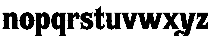 Corvellan Font LOWERCASE