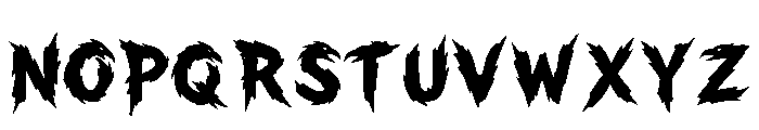Corvidspire Gothic Regular Font UPPERCASE