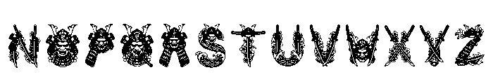 Corvin Regular Font UPPERCASE