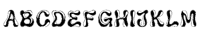 Corvus Regular Font UPPERCASE
