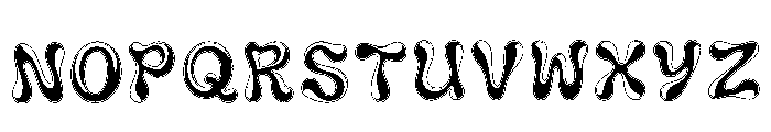 Corvus Regular Font UPPERCASE