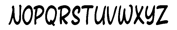 Corydalis Font UPPERCASE