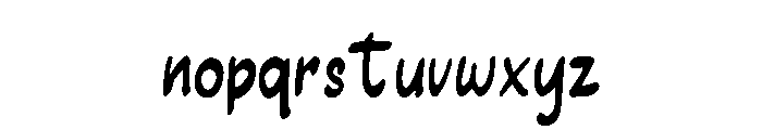 Corydalis Font LOWERCASE