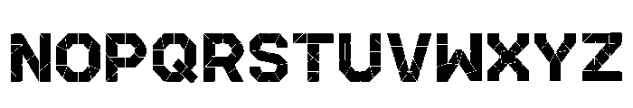 Cosine Regular Font LOWERCASE