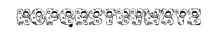 Cosmic Font 1 Font LOWERCASE