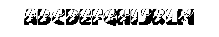Cosmic Font 2 Font UPPERCASE