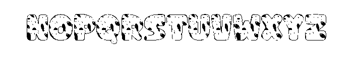 Cosmic Font 3 Font UPPERCASE