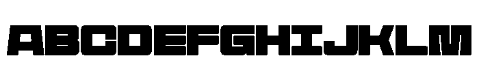 Cosmic Future Regular Font UPPERCASE