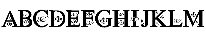 Cosmic Magic Font UPPERCASE
