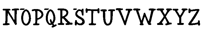 Cosmic_Pathfinder Font UPPERCASE