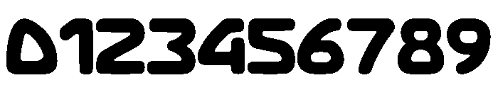 Cosmic Puff Regular Font OTHER CHARS