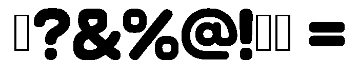 Cosmic Puff Regular Font OTHER CHARS