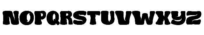 Cosmic Puff Font UPPERCASE