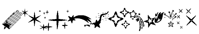 Cosmic Starlight Font OTHER CHARS