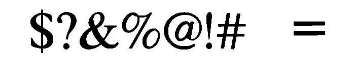 Cosmic Vintage Font OTHER CHARS