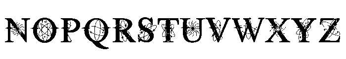 Cosmic Vintage Font UPPERCASE