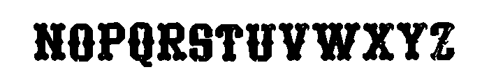 Cosmic_Warp Font LOWERCASE