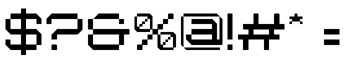 Cosmo Core Font OTHER CHARS