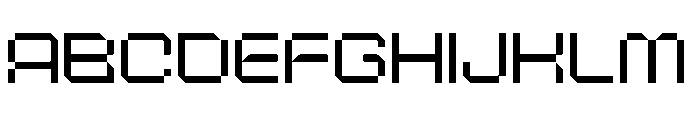 Cosmo Core Font UPPERCASE