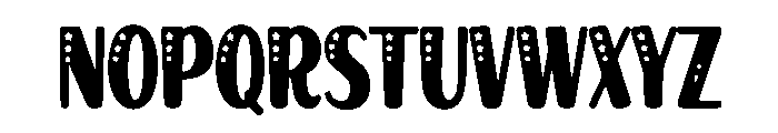 Cosmo Spark Font UPPERCASE