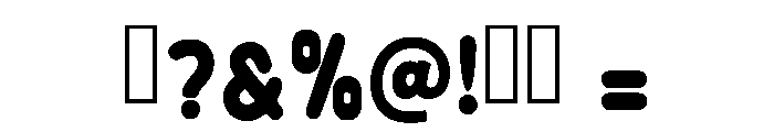 Cosplay House Regular Font OTHER CHARS