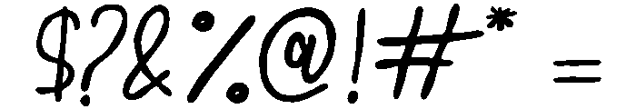 Costa Brisa Script Font OTHER CHARS