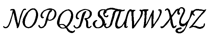 Costa Brisa Script Font UPPERCASE