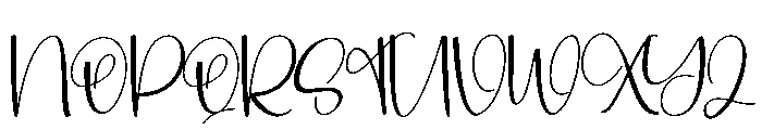 Cotage Font UPPERCASE