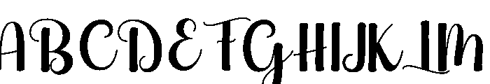 Cottalia Autiya Regular Font UPPERCASE
