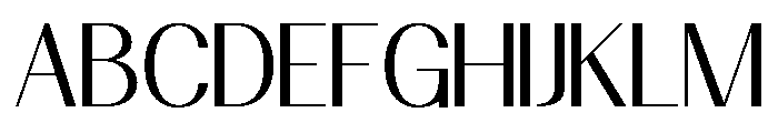 Cottera Regular Font UPPERCASE