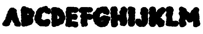 Cotton Candy CF Font UPPERCASE