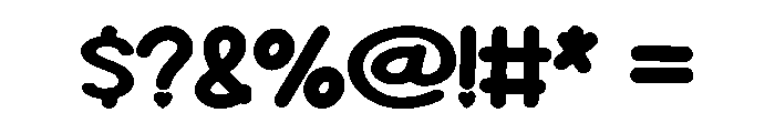 Cotton Nest Regular Font OTHER CHARS