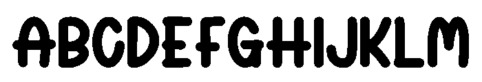 Cotton Nest Regular Font UPPERCASE