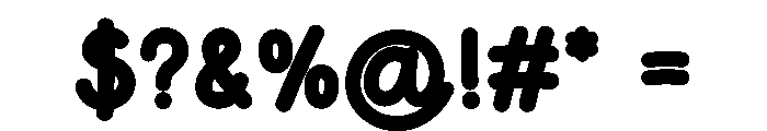 Cotton Soda Font OTHER CHARS