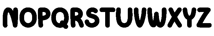 Cotton Soda Font UPPERCASE