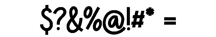 CottonKiss Font OTHER CHARS