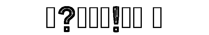 Couep Regular Font OTHER CHARS