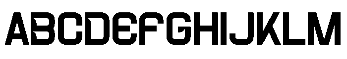Coulder Font UPPERCASE