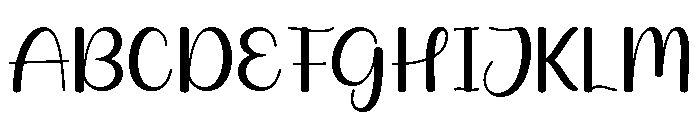 Counter Script Font UPPERCASE