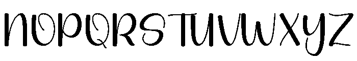 Counter Script Font UPPERCASE